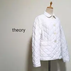 theory セオリー 中綿キルティングジャケット オフホワイト 4