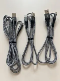 USB Type C ケーブル 3本セット 1m/1m/2m
