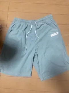 水色 ポリエステル ショートパンツ Mサイズ