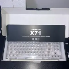YUNZII X71 トライモードメカニカルキーボード