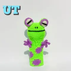 ハンドメイド UT用 毒かえる ゴルフヘッドカバー