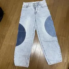 ワイドデニムパンツ