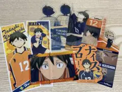 ハイキュー!! 山口忠 ロングステッカー、ブックマークコレクション