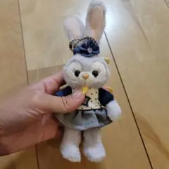 ステラルー　デニム　キーホルダー　シー　ダッフィーフレンズ　２０周年