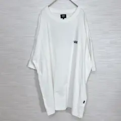 訳あり★VANS 綿100 ゆったり　Tシャツ　白　迅速配送