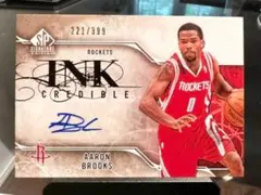 Aaron Brooks Auto ブルックス NBA サイン Panini