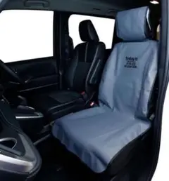 トムボーイ 抗菌レザー シートカバー 2枚セット KO-5420 ブルーグレー