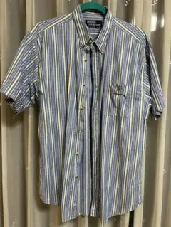 Polo by Ralph Lauren ストライプ 半袖シャツ XL ラルフ