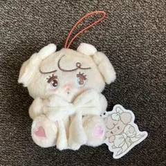 mikko characters 抱きしめおリボンマスコット　ナッツ　ぬいぐるみ