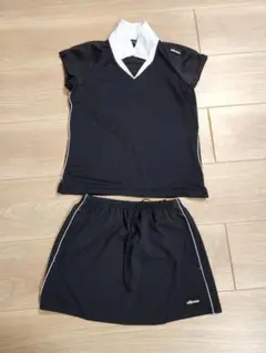ellesse テニスウェア セット ブラック