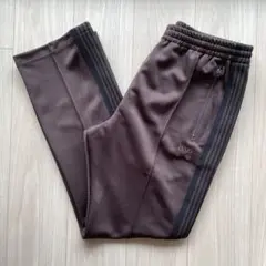 美品 needles トラックパンツ ナロー ブラウン ブラック