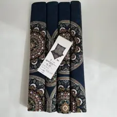 座布団カバー 花いちもんめ 華蓮 綿100 4枚セット 55×59