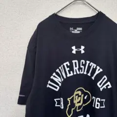 アンダーアーマー tシャツ カレッジ　チーム　アメリカ古着　M 2463