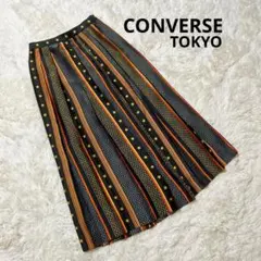 【美品】CONVERSE TOKYOコンバーストウキョウ プリーツスカート