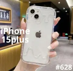 iPhone15plus 大人気 スマホケース はちみつ 可愛い 推し活 クリア
