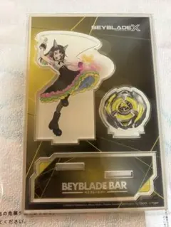 ベイブレードX ベイブレードバー　アクリルスタンド　七色マルチ