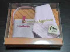 ロンシャン　longchamp　携帯ケース　ハンカチ　レトロ　レア希少