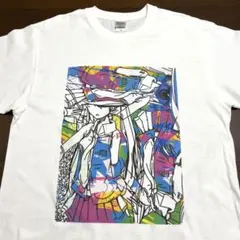 【新品未使用】XLサイズ グラフィックデザインTシャツ ホワイト