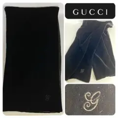 GUCCI グッチ ベロア マフラー
