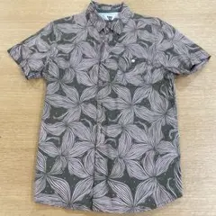 VISSLA 半袖シャツ S フラワーパターン
