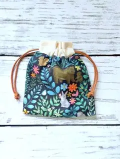 SALE！小春工房　ユキエモン　巾着袋