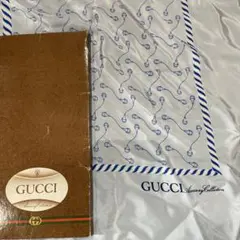 即購入可❣️グッチGUCCIスカーフ 水色スカーフ