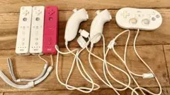 任天堂 Wiiリモコン 3本＋ヌンチャク2本＋コントローラーセット