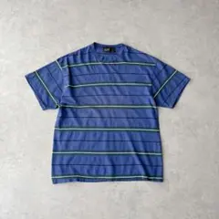 90s USA製 Eddie Bauer ボーダーTシャツ ストライプ