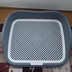 新品未使用 犬用トイレトレーニング トレイ グレー