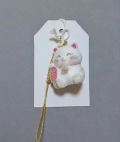招き猫デザインチャーム
