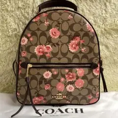極美品 コーチ ジョーダン バイカラー カラーブロック リュック バッグパック