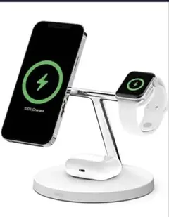 belkin ワイヤレス充電スタンド ホワイト