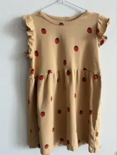 BOBO CHOSESいちご柄 半袖ワンピース 30%OFF!!BOBO CHOSES Strawberry All over oven dress BABY - W
