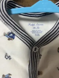 Ralph Lauren クマプリントロンパース 1M-70