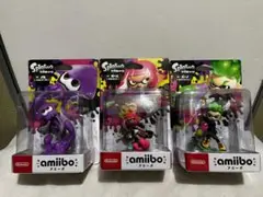 スプラトゥーン　amiiboイカ　イカガール　イカボーイ　新品　未開封品