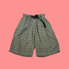 90s Gramicci チェック クライミングショーツ USA製 Mサイズ