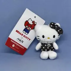 ハローキティ トイキーホルダー　ドットエスティ　ドット柄