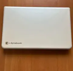東芝ノートパソコンdynabook ホワイト 動作確認済　カメラ付き