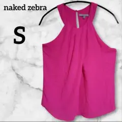 naked zebra 【S】ノースリーブシャツ　 ピンク