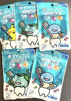 キシリトールラムネポケモン XYLITOL 虫歯予防タブレット 5個入り