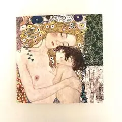 【廃盤品レア】IKEAクリムト/母と子/大判アートパネル　美品 廃盤品レア】IKEAクリムト/母と子/大判アートパネル 美品 ⛽②