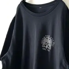クオーター CELTIC ABQ Tシャツ ブラック 黒 古着