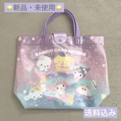 【新品】サンリオキャラクターズ　プールバッグ　ビーチバッグ　マーメイド　サンリオ