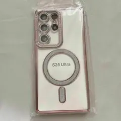 【新品未使用】GalaxyS25ultra用☆ソフトケース ピンク