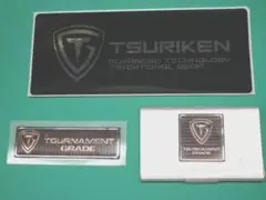TSURIKEN 　TOURNAMENT GRADE シール、名刺入れ