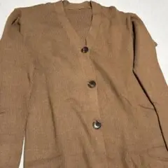 ☆a.v.v standard ニットロングカーディガン 茶 サイズM
