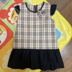 ⭐︎新品　ハンドメイド品　バーバリー柄95size