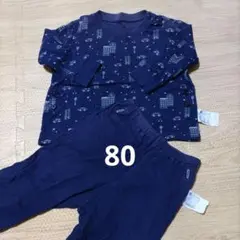 UNIQLO　長袖ベビーパジャマ　80サイズ
