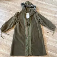 ★ゆめちゃん green(現HYKE)モッズコート　ブラック サイズ2 TYPE M－6 27064 | HYKE (Women)/ハイク | 三越