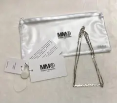 新品【MM6 Maison Margiela】ブランドネーム ネックレス